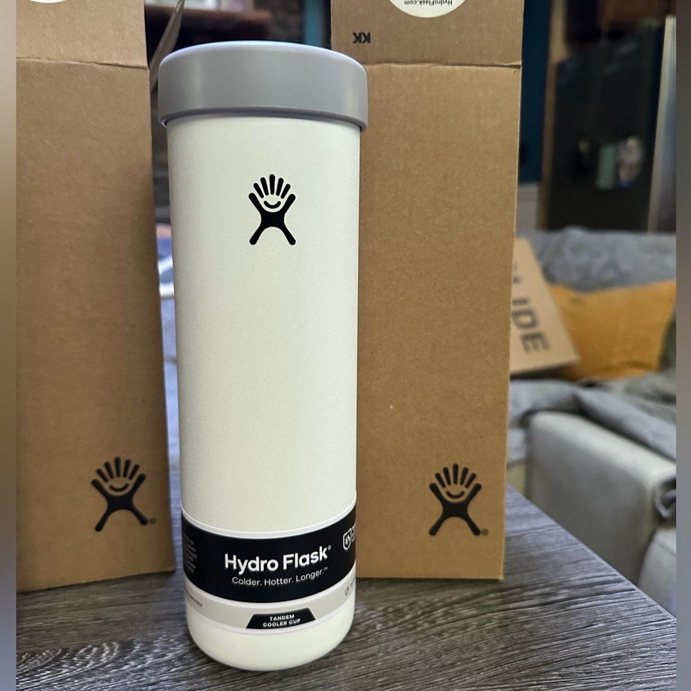 Hydroflask Tandem 12oz Cooler Cup - WHITE